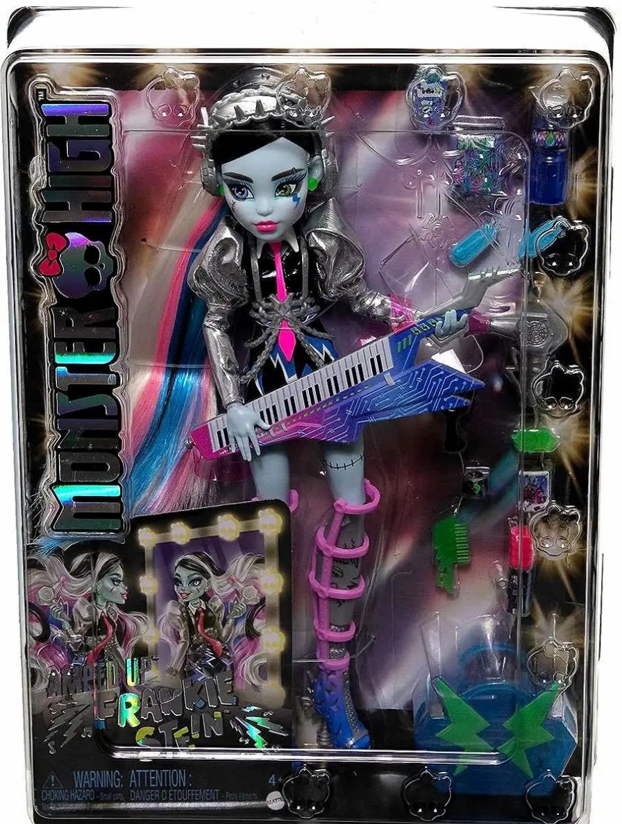 All Brands Mattel Toys | Monster High Amped Up Frankie Stein Doll (Pre-Order Ships February)