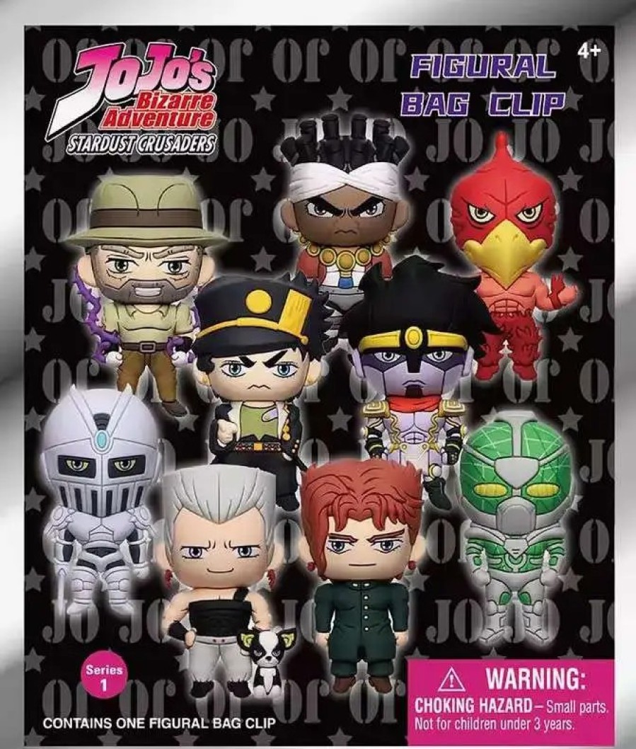 All Brands Monogram | Jojo'S Bizarre Adventure 3D Figural Keyring Stardust Crusaders Mystery Pack [1 Random Figure]