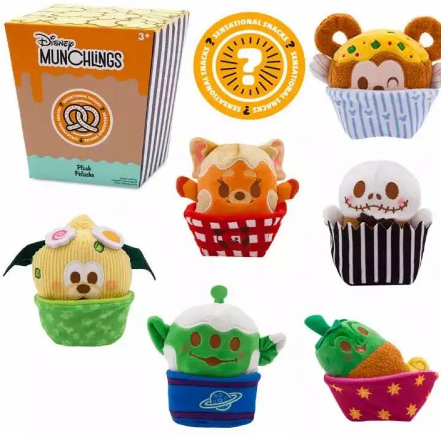 All Brands Disney | Disney Munchlings Micro Plush Sensational Snacks Exclusive 4-Inch Mystery Pack