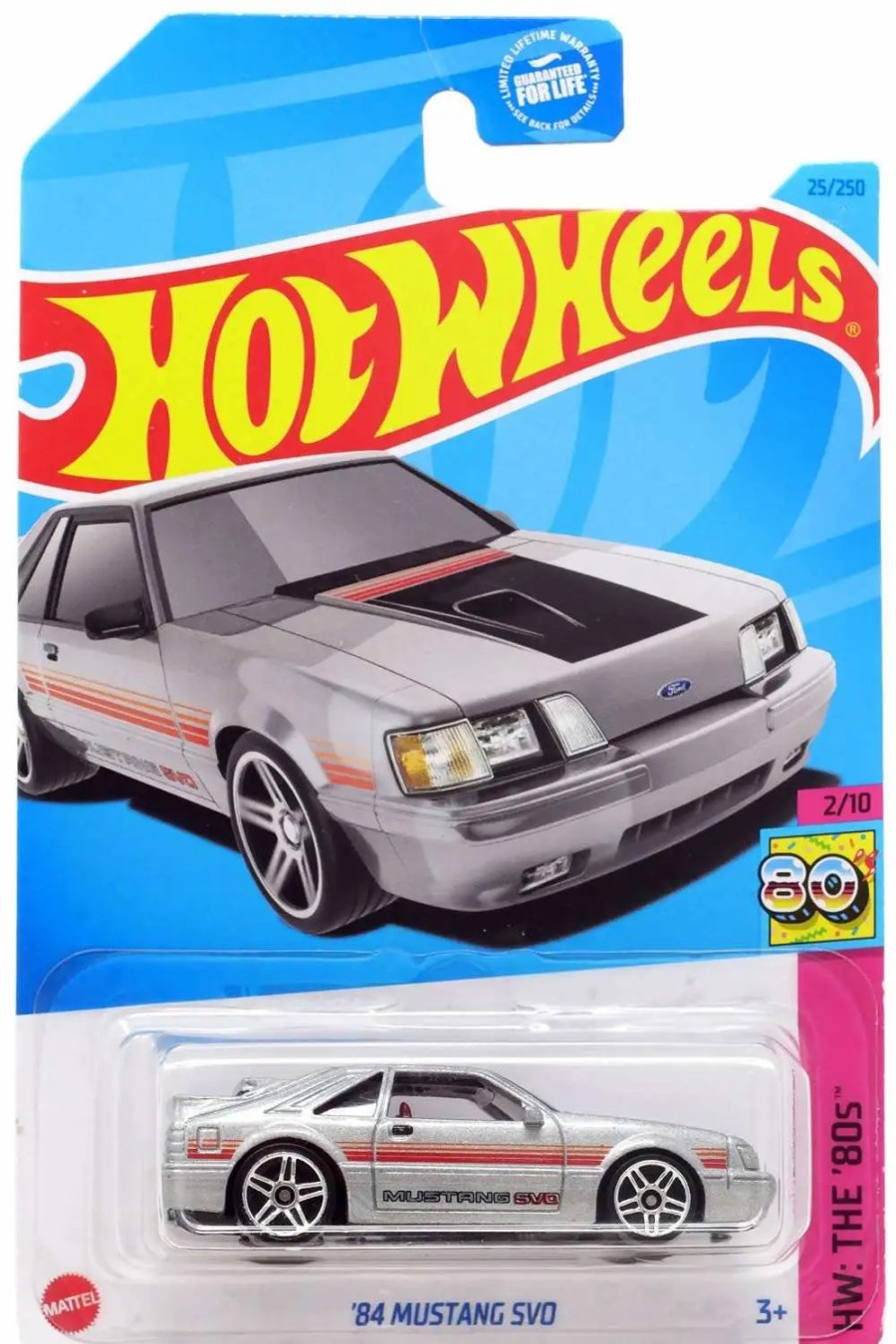 All Brands Mattel | Hot Wheels Hw: The 80'S '84 Mustang Svo Diecast Car