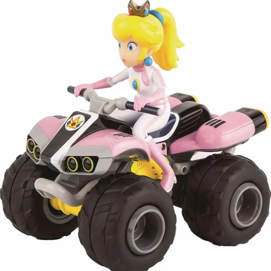 All Brands Carrera of America | Super Mario Bros. Mario Kart 8 Peach Kart Slot Car [Rc 2.4Ghz] (Pre-Order Ships April)