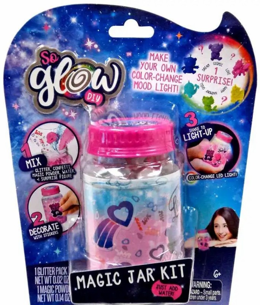 All Brands Canal Toys | So Glow Diy Mini Magic Jar Love Kit [Pink]