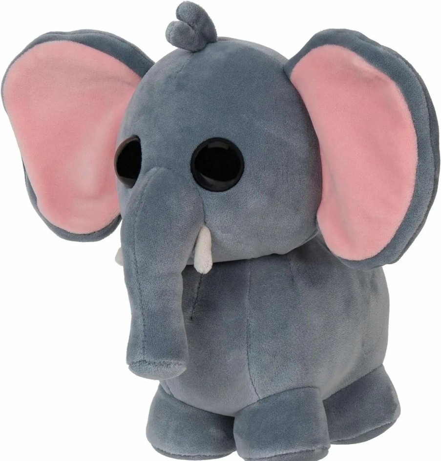 All Brands Jazwares | Adopt Me! Legendary Pet Elephant 8-Inch Plush [Comes With Platinum Tiara Online Virtual Item Redemption Code!]