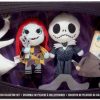 All Brands Just Play | The Nightmare Before Christmas Jack, Zero, Sally & The Mayor 7-Inch Plush 4-Pack Collector Set