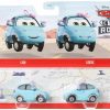 All Brands Mattel Toys | Disney / Pixar Cars On The Road Metal Lisa & Louise Diecast Car 2-Pack