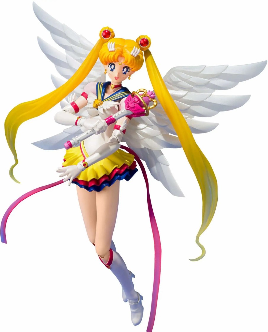 All Brands Bandai Spirits | Pretty Guardian Sailor Moon S.H.Figuarts Eternal Sailor Moon 5.3-Inch Figure [Pretty Guardian]