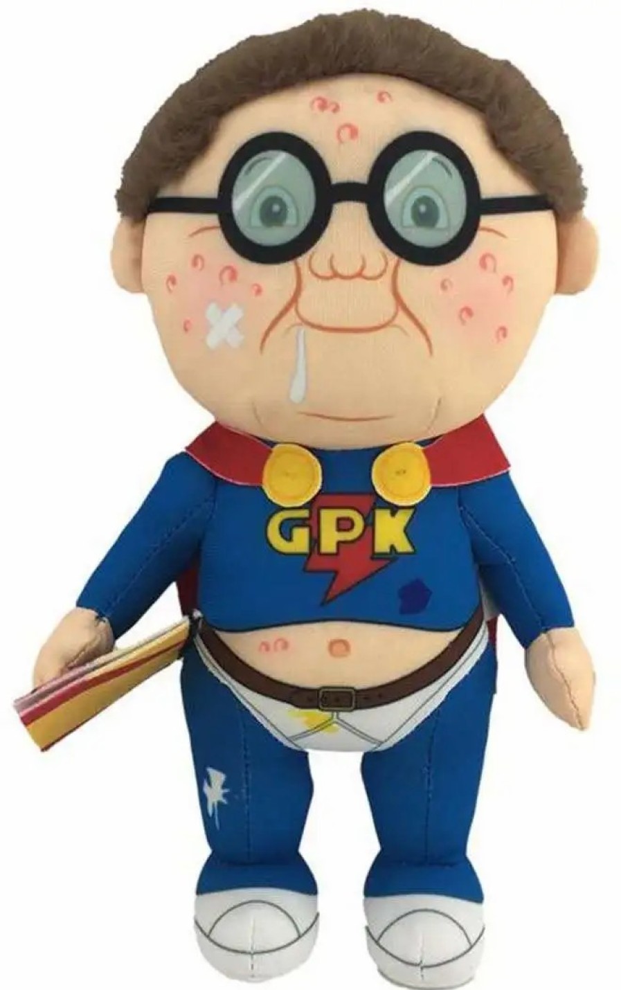 All Brands License 2 Play | Garbage Pail Kids Plushers Nat Nerd 9-Inch Plush