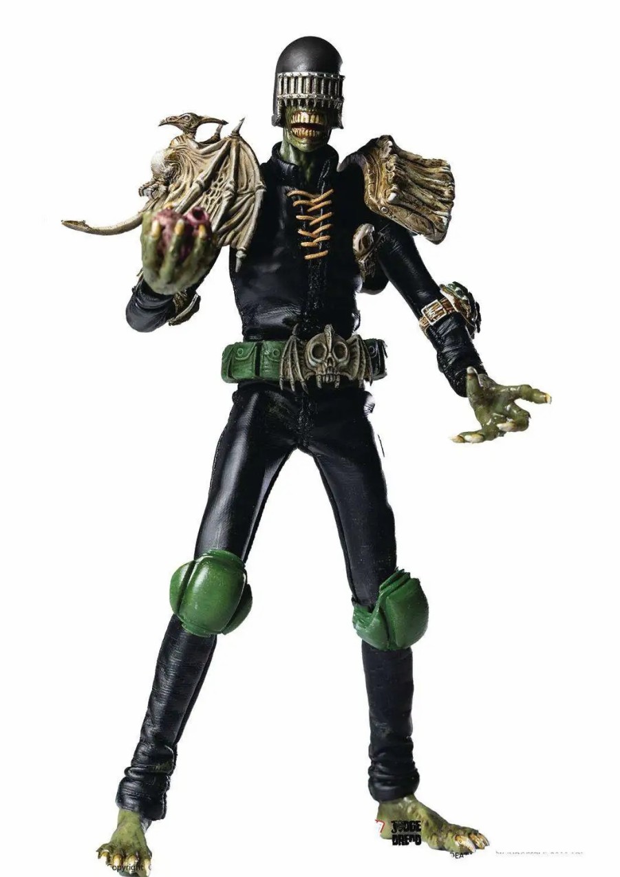 All Brands Hiya Toys | 2000 A.D. Judge Dredd Exquisite Super Series Judge Death 1/12 Scale Action Figure (Pre-Order Ships July 2024)