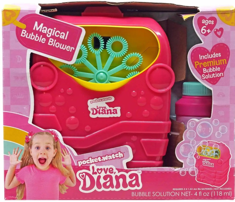 All Brands Pocket Watch | Love, Diana Magical Bubble Blower