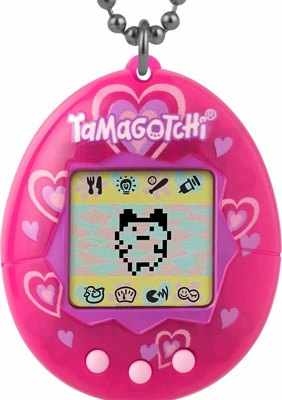 All Brands Bandai America | Tamagotchi The Original Gen 1 Lots Of Love 1.5-Inch Virtual Pet Toy (Pre-Order Ships April)