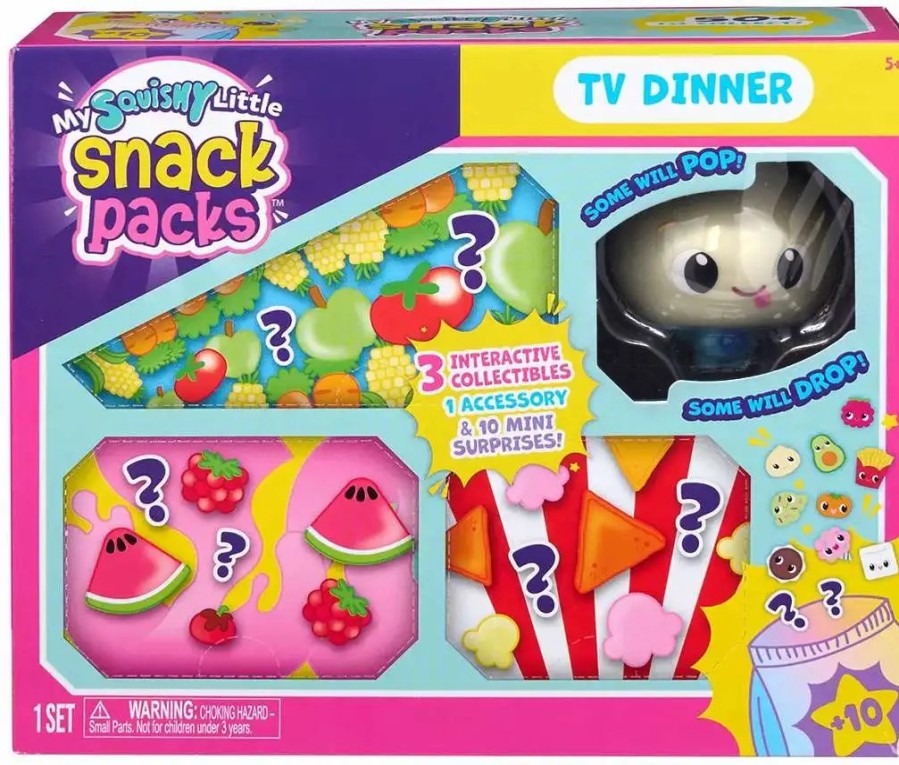 All Brands WowWee | My Squishy Little Snack Packs Tv Dinner Dot Mystery Pack