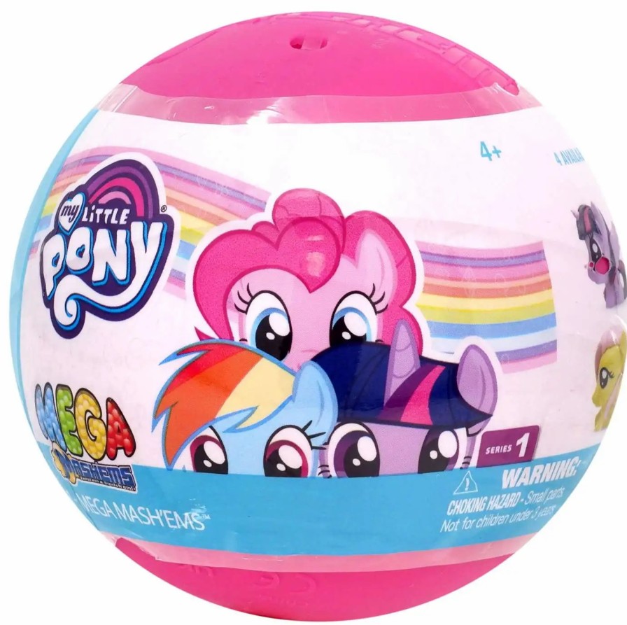 All Brands Basic Fun | Mega Mashems Series 1 My Little Pony Mystery Pack [1 Random Figure]