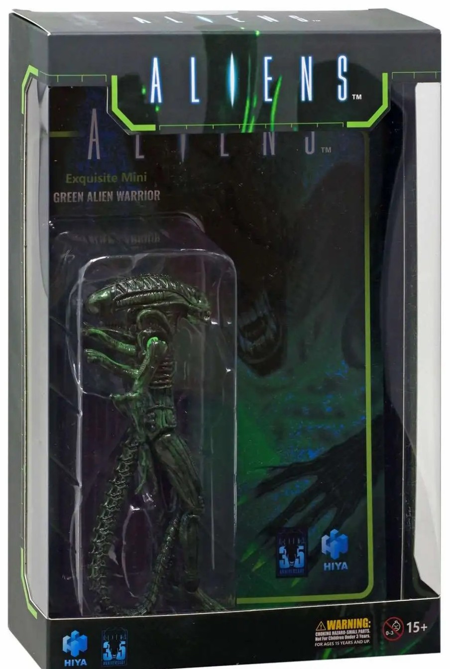 All Brands Hiya Toys | Exquisite Mini Green Alien Warrior Action Figure