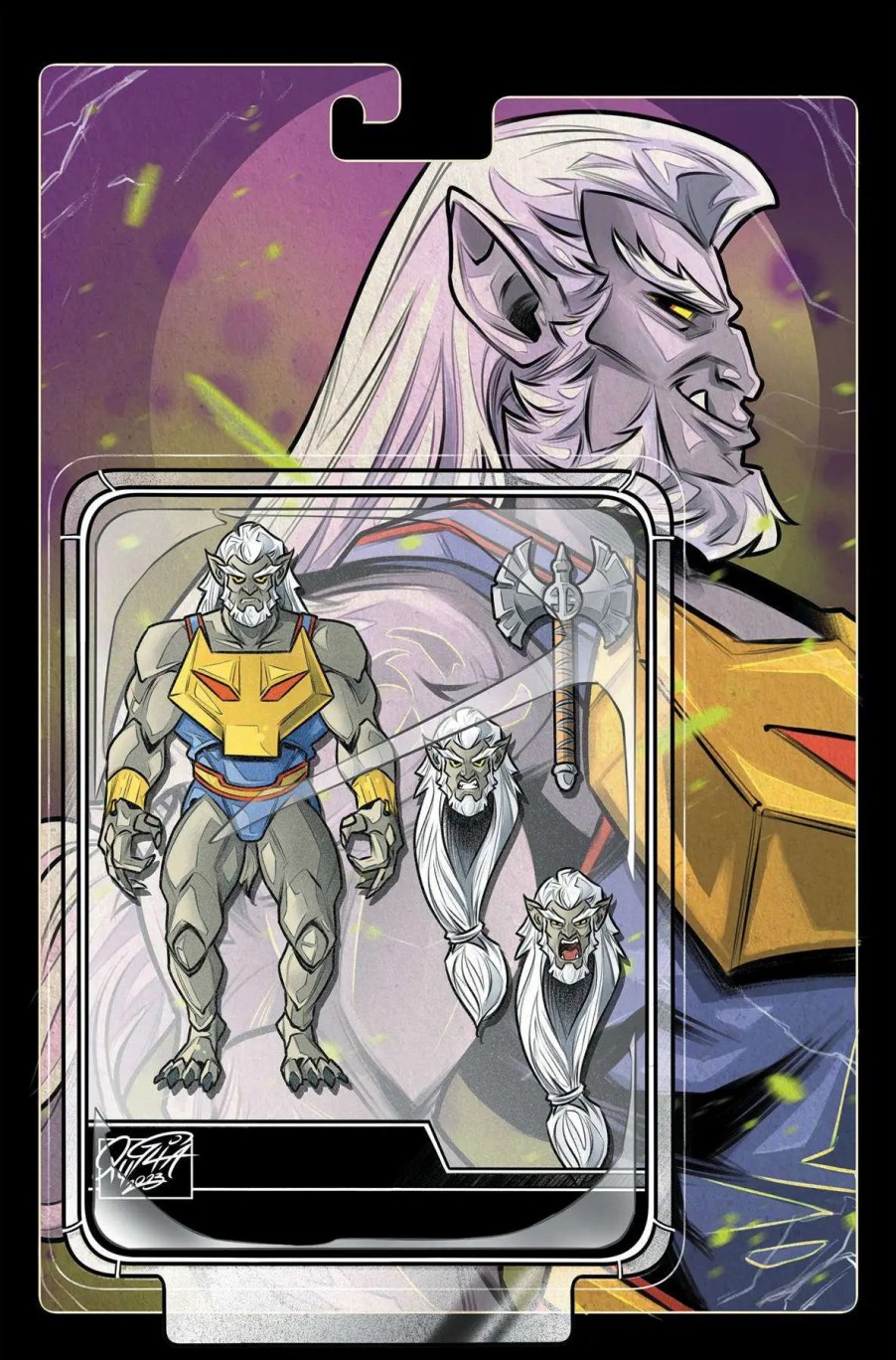 All Brands Dynamite Entertainment | Dynamite Entertainment Gargoyles #10 Comic Book [1:10 Action Figure Virgin Incentive]