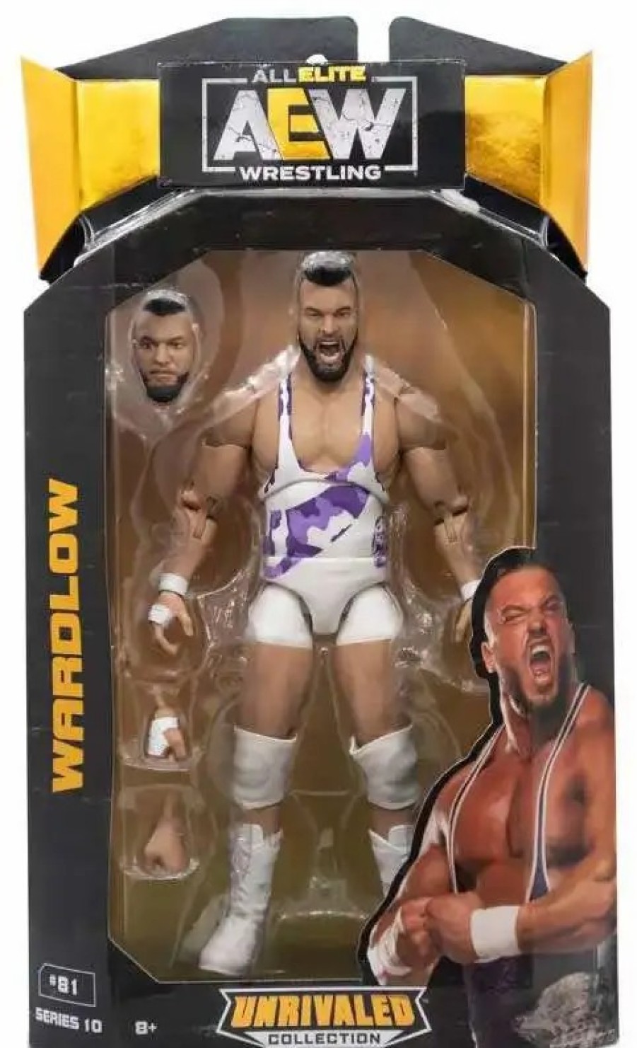 All Brands Jazwares | Aew All Elite Wrestling Unrivaled Collection Series 10 Wardlow Action Figure