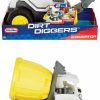 All Brands MGA Entertainment | Little Tikes My First Cars Dirt Diggers Cement Mixer & Excavator Vehicle 2-Pack [2-In-1]