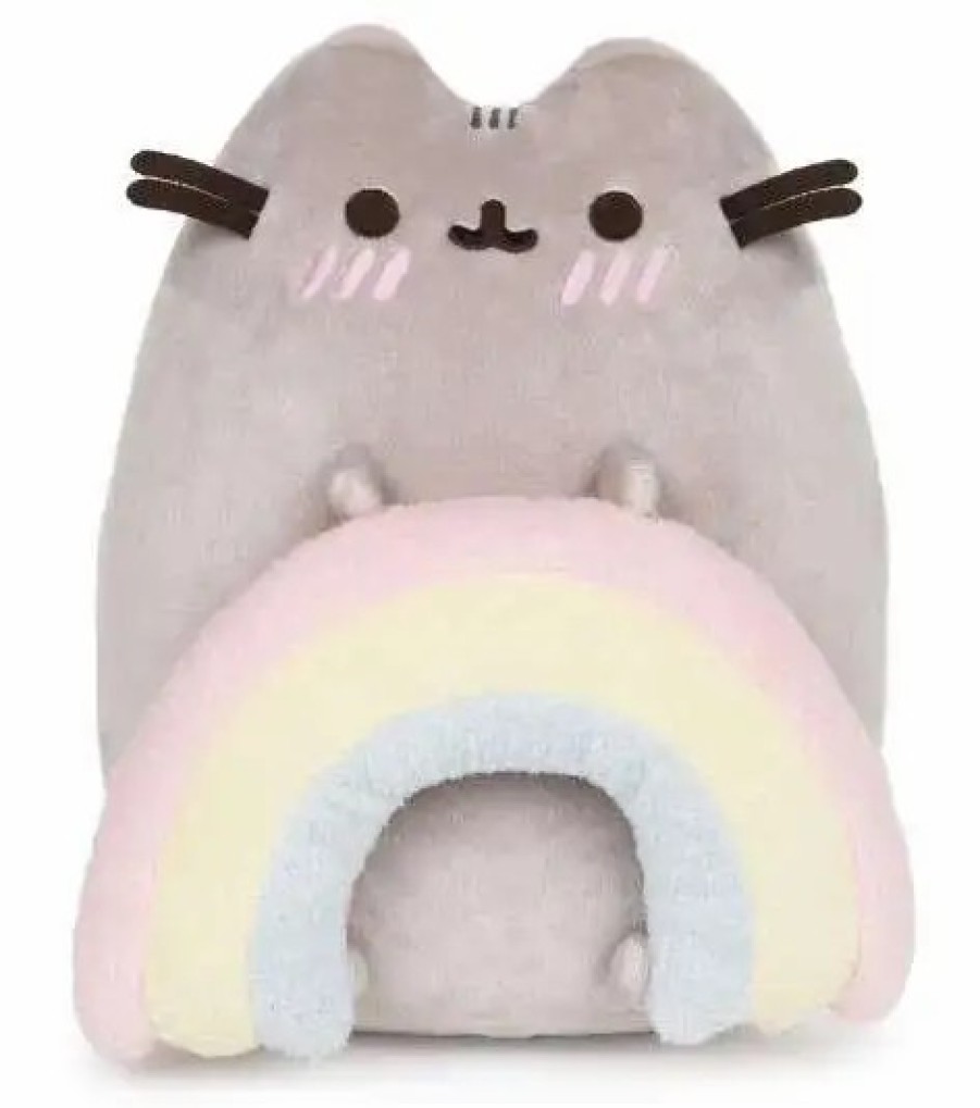 All Brands Gund | Pusheen With Rainbow 9.5-Inch Plush