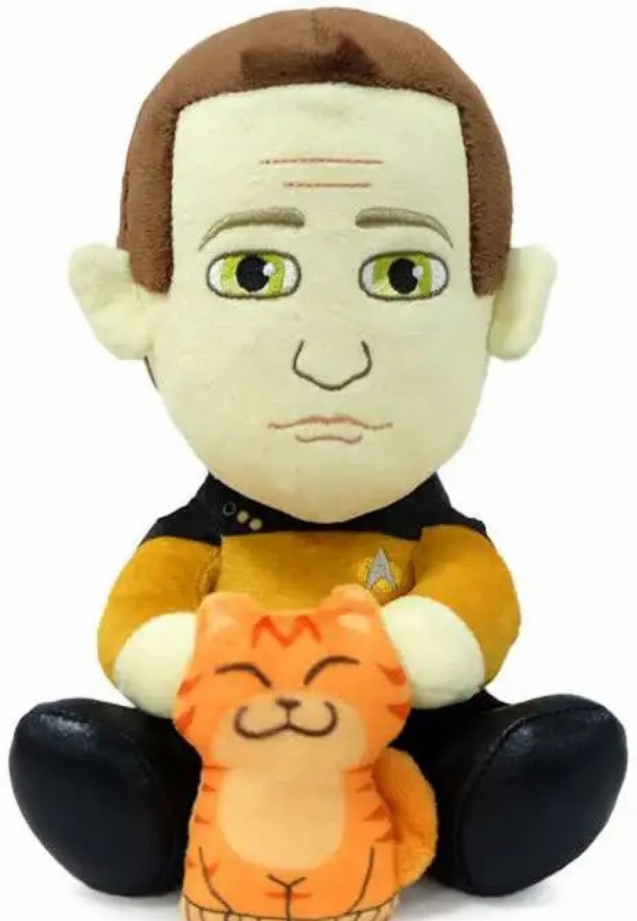 All Brands Kidrobot (NECA) | Star Trek The Next Generation Phunny Data 8-Inch Plush [With Spot]