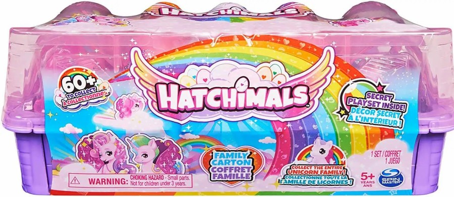 All Brands Spin Master | Hatchimals Family Unicorn Carton Mystery 10-Pack [10 Random Figures]