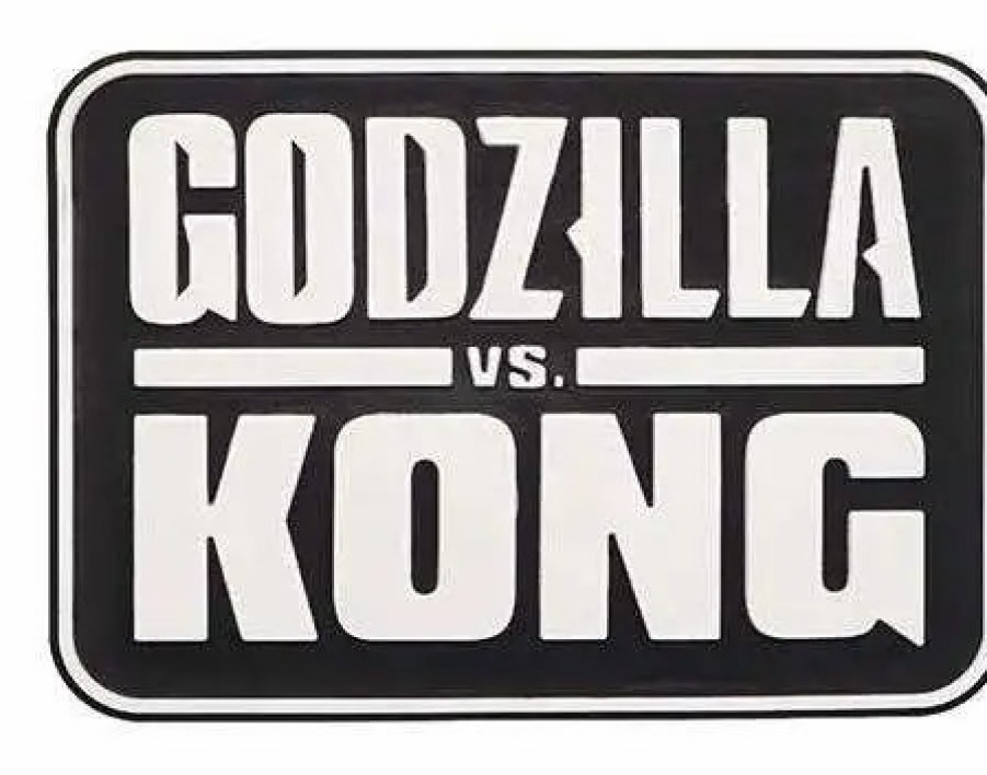 All Brands Monogram | 3D Figural Bag Clip Godzilla Vs. Kong Logo Minifigure [Loose]