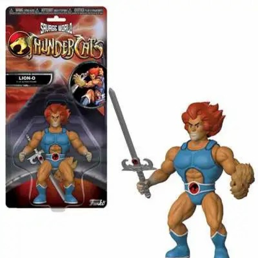 All Brands Funko | Funko Thundercats Savage World Lion-O Action Figure