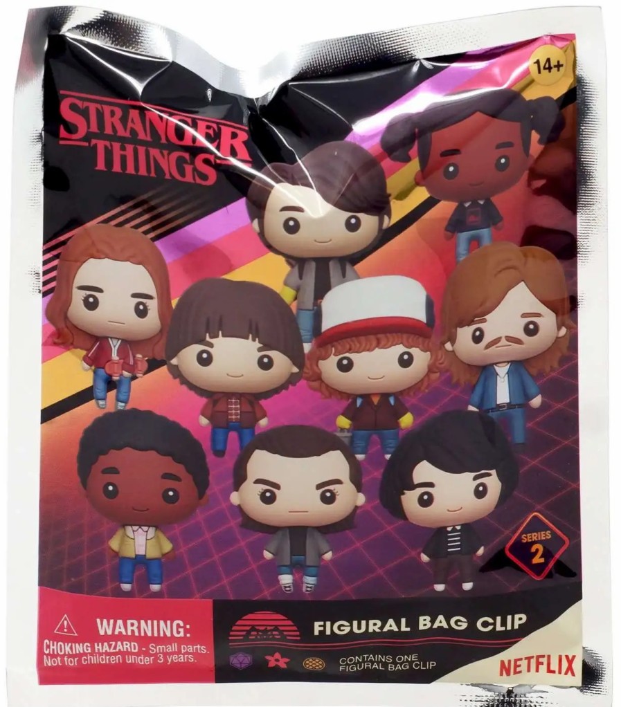 All Brands Monogram | 3D Figural Foam Bag Clip Series 2 Stranger Things Mystery Pack [1 Random Figure]