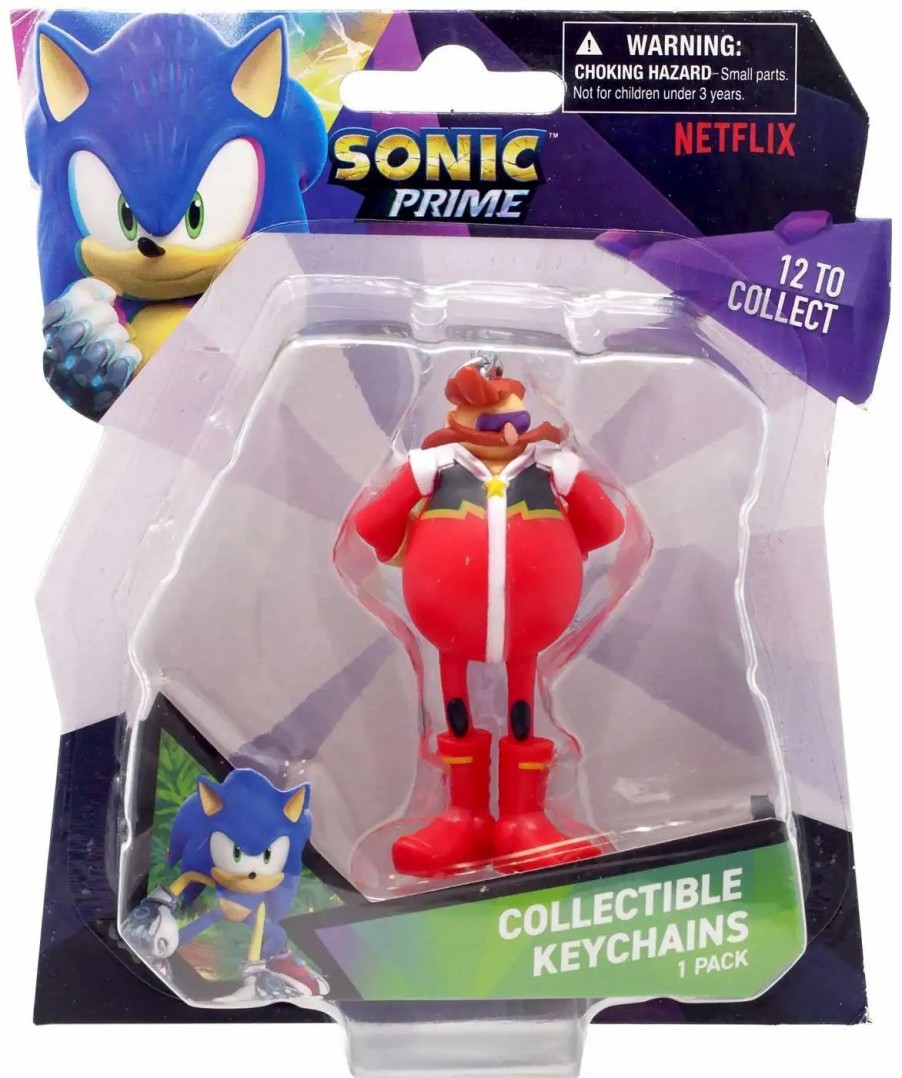 All Brands PMI | Sonic The Hedgehog Prime Dr. Eggman 2.5-Inch Keychain