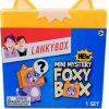 All Brands Bonkers Toy Co. | Lankybox Series 3 Foxy Box Mini Mystery Box [2 Figures, 1 Squishy, 3 Stickers, 1 Pop-It & Mini Mystery Box]