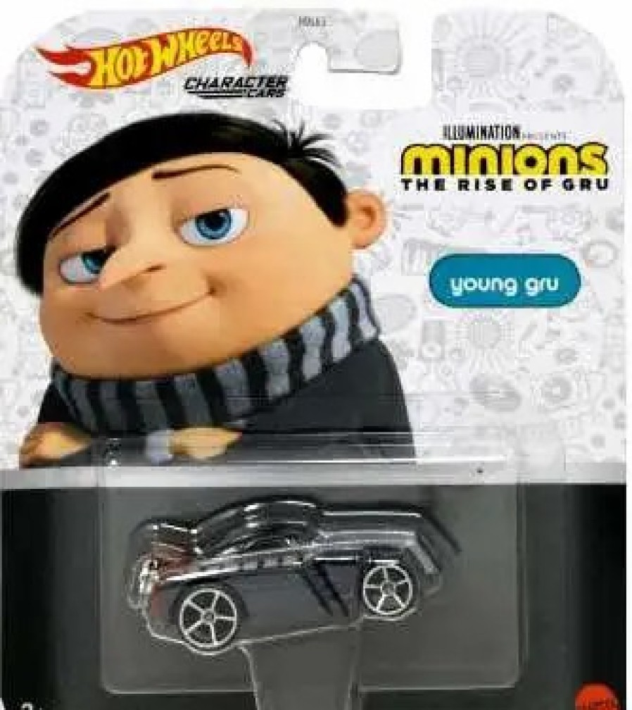 All Brands Mattel Toys | Hot Wheels Minions Rise Of Gru Character Cars Young Gru Diecast Car