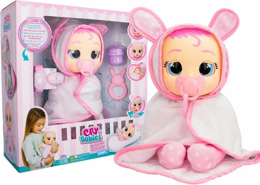 All Brands IMC Toys | Cry Babies Newborn Coney Doll