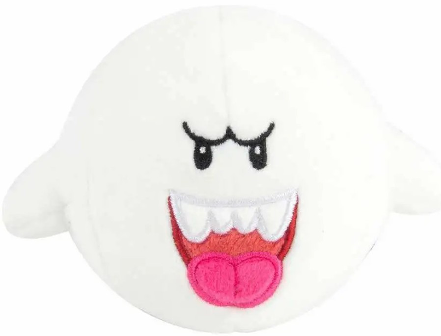 All Brands Tomy | Nintendo Super Mario Mocchi Mocchi Boo 4-Inch Mini Plush