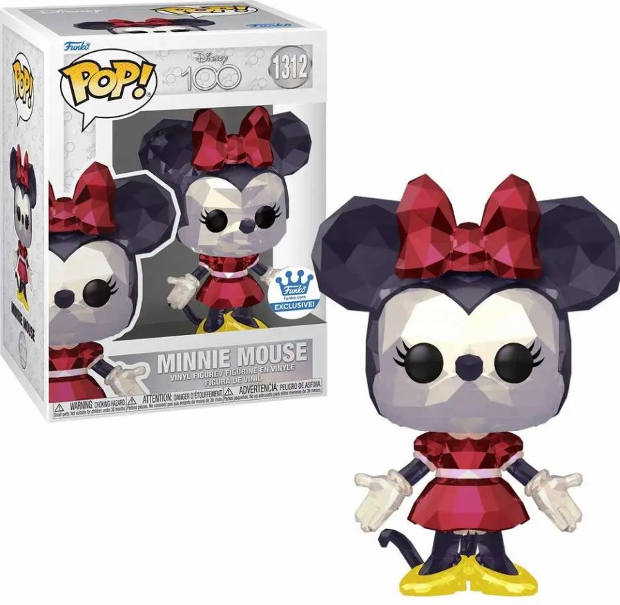 All Brands Funko | Funko 100Th Anniversary Pop! Disney Minnie Mouse Exclusive Vinyl Figure #1312 [Faceted]