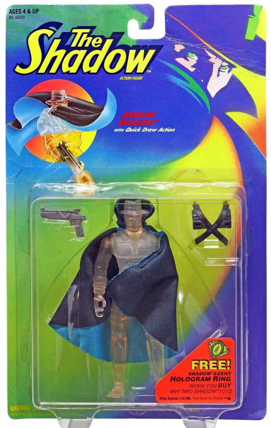 All Brands Kenner | The Shadow Ambush Shadow Action Figure