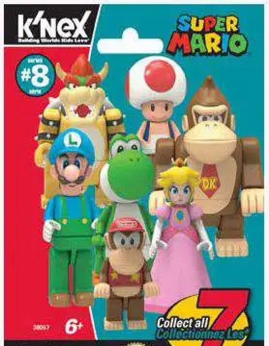 All Brands K'NEX | K'Nex Super Mario Series 8 Mystery Pack [1 Random Figure]