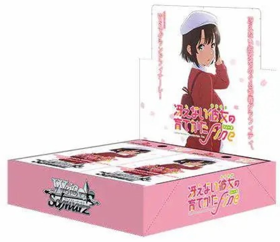 All Brands BushiRoad | Weiss Schwarz Trading Card Game Saekano: How To Raise A Boring Girlfriend Saekano: The Movie Finale Booster Box [16 Packs] (Pre-Order Ships May)