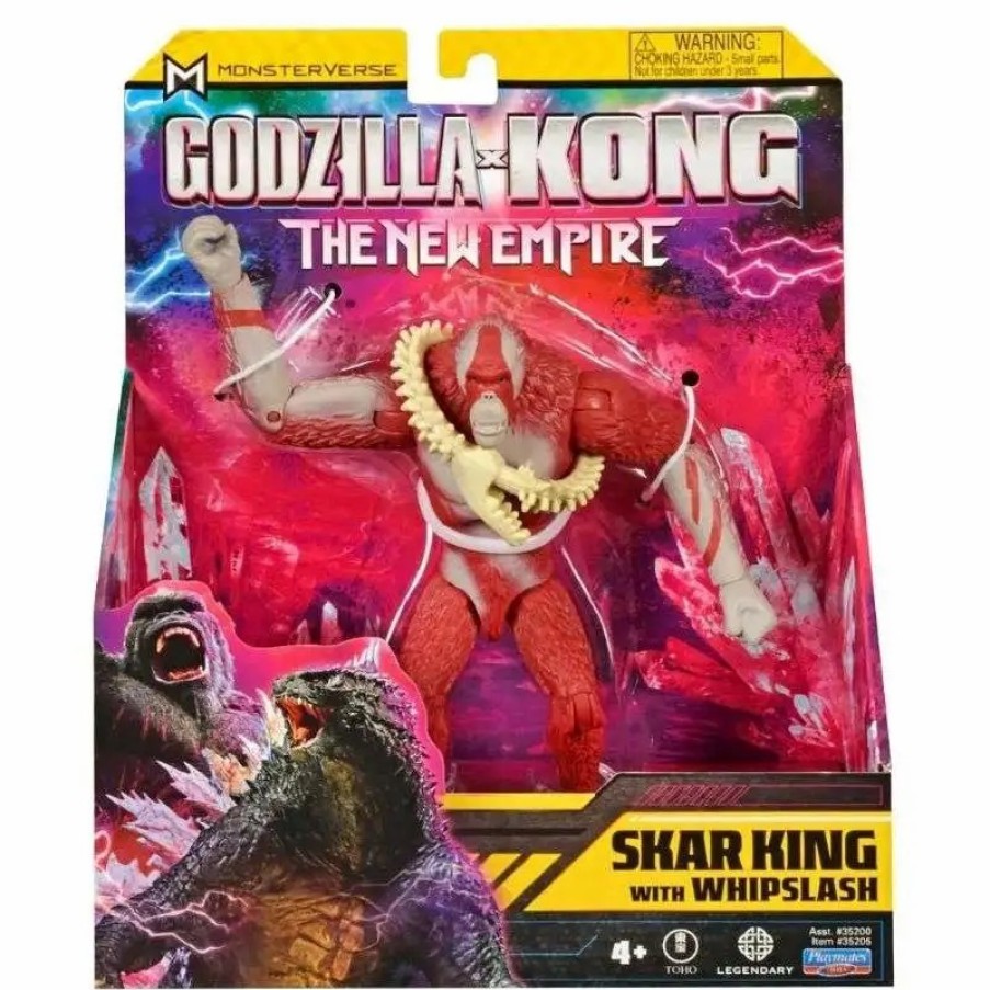 All Brands Playmates | Godzilla X Kong The New Empire Monsterverse Skar King Action Figure [With Whiplash] (Pre-Order Ships February)