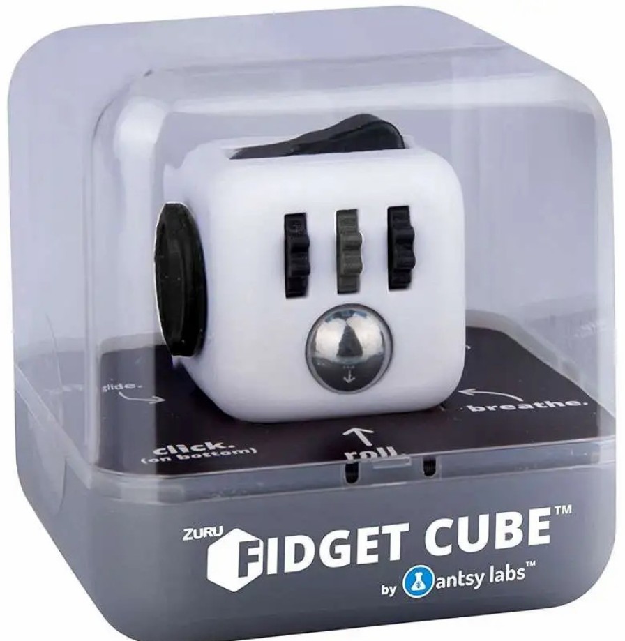 All Brands Antsy Labs | Fidget Cube Authentic White, Black & Gray Fidget Cube