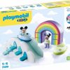 All Brands Playmobil | Playmobil Disney Mickey & Friends 1.2.3 Mickey'S & Minnie'S Cloud Home #71319