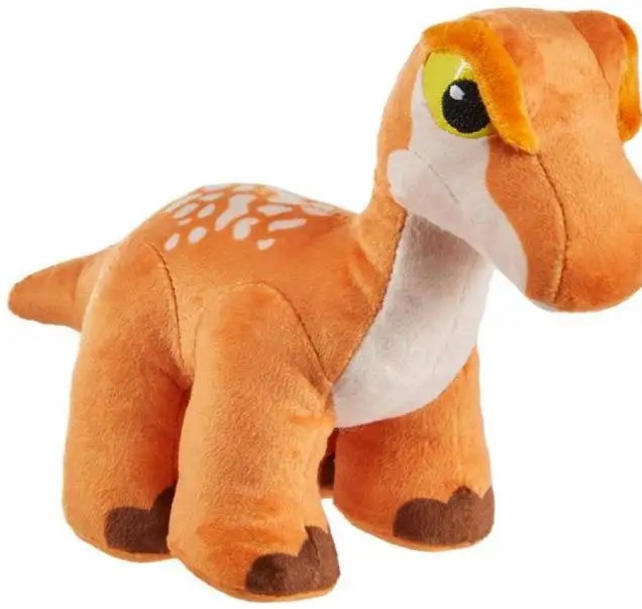 All Brands Mattel | Jurassic World Dino Trackers Brachiosaurus 5-Inch Plush With Sound