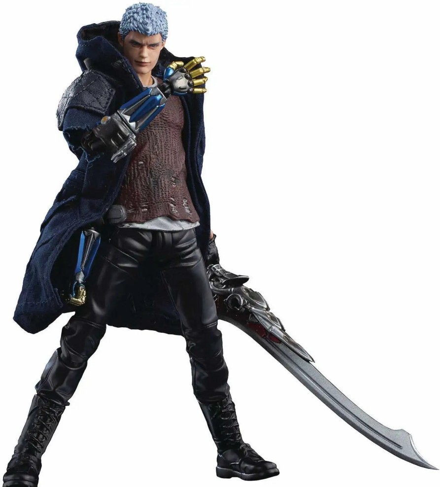 All Brands 1000 TOYS INC. | Devil May Cry 5 Nero Action Figure [Previews Exclusive Standard Version]