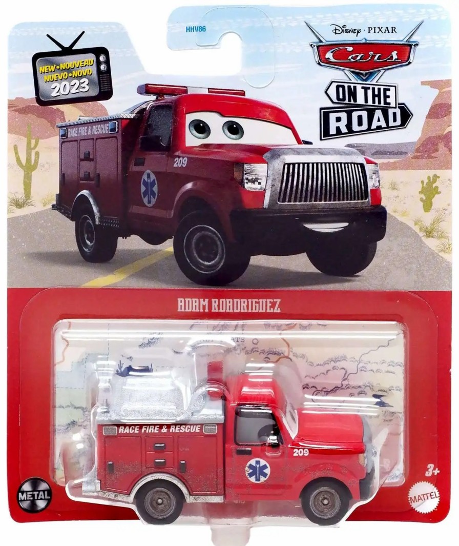 All Brands Mattel Toys | Disney / Pixar Cars On The Road Metal Adam Roadriguez Diecast Car