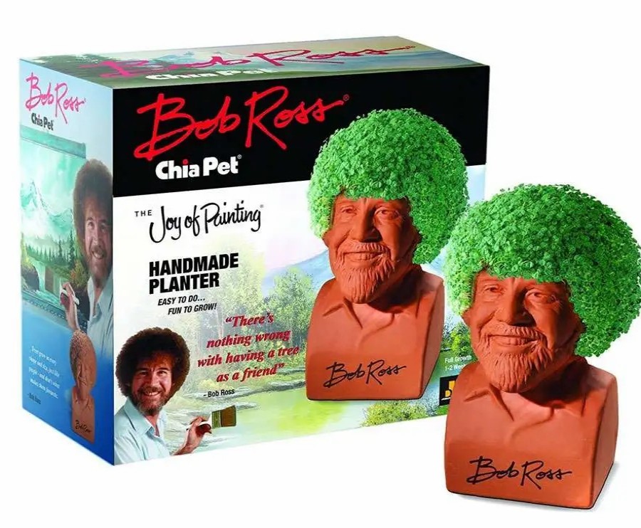 All Brands NECA | Neca Bob Ross Chia Pet