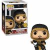 All Brands Funko | Funko Mortal Kombat Pop! Movies Scorpion Vinyl Figure #1055 [Unmasked, Chase Version]