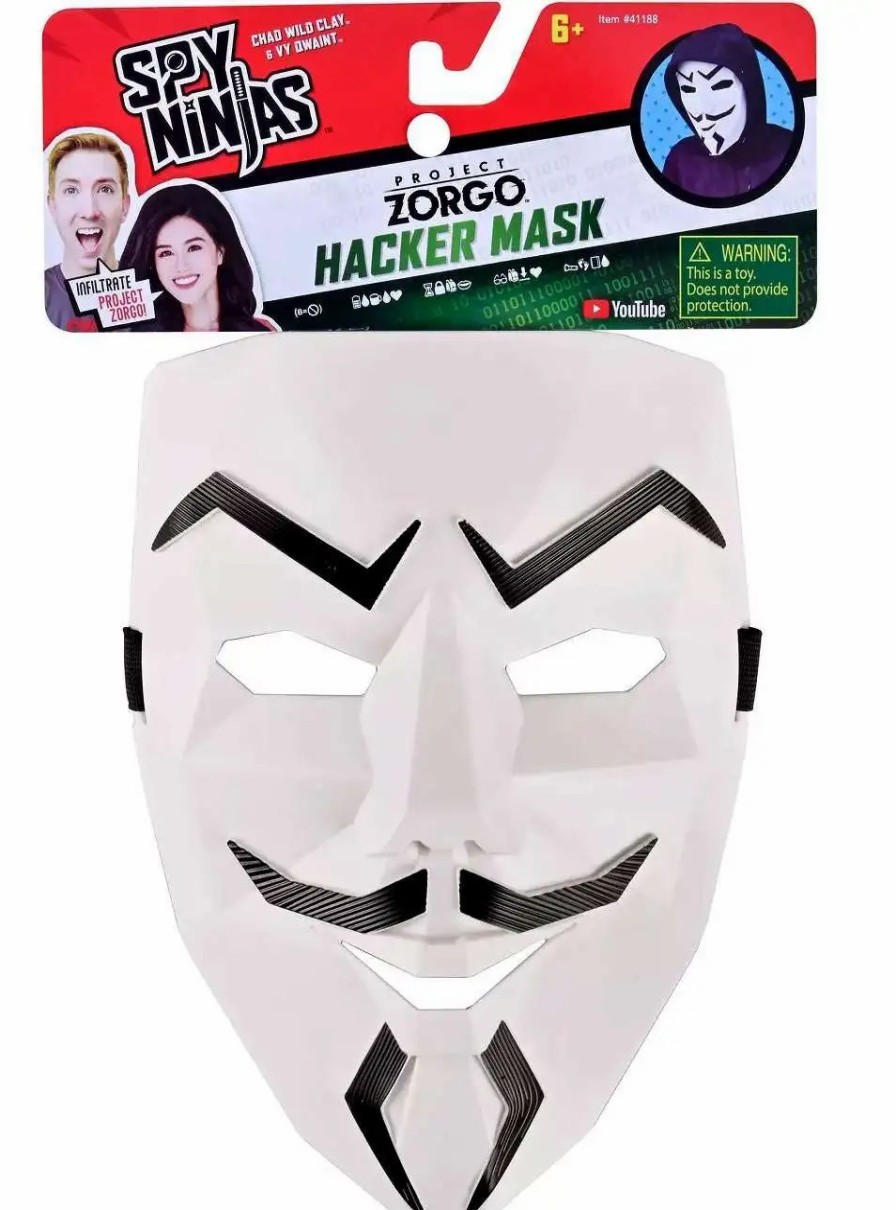 All Brands Playmates | Spy Ninjas Chad Wild Clay & Vy Qwaint Project Zorgo Hacker Mask