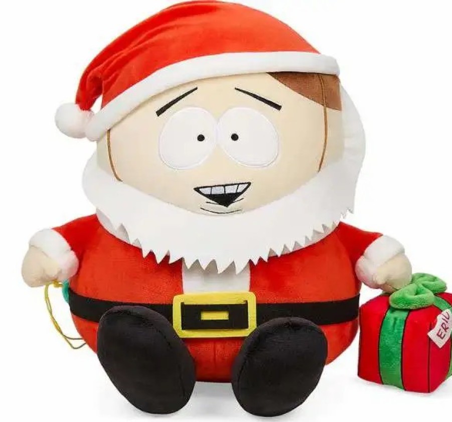 All Brands Kidrobot (NECA) | South Park Santa Cartman 16-Inch Medium Plush