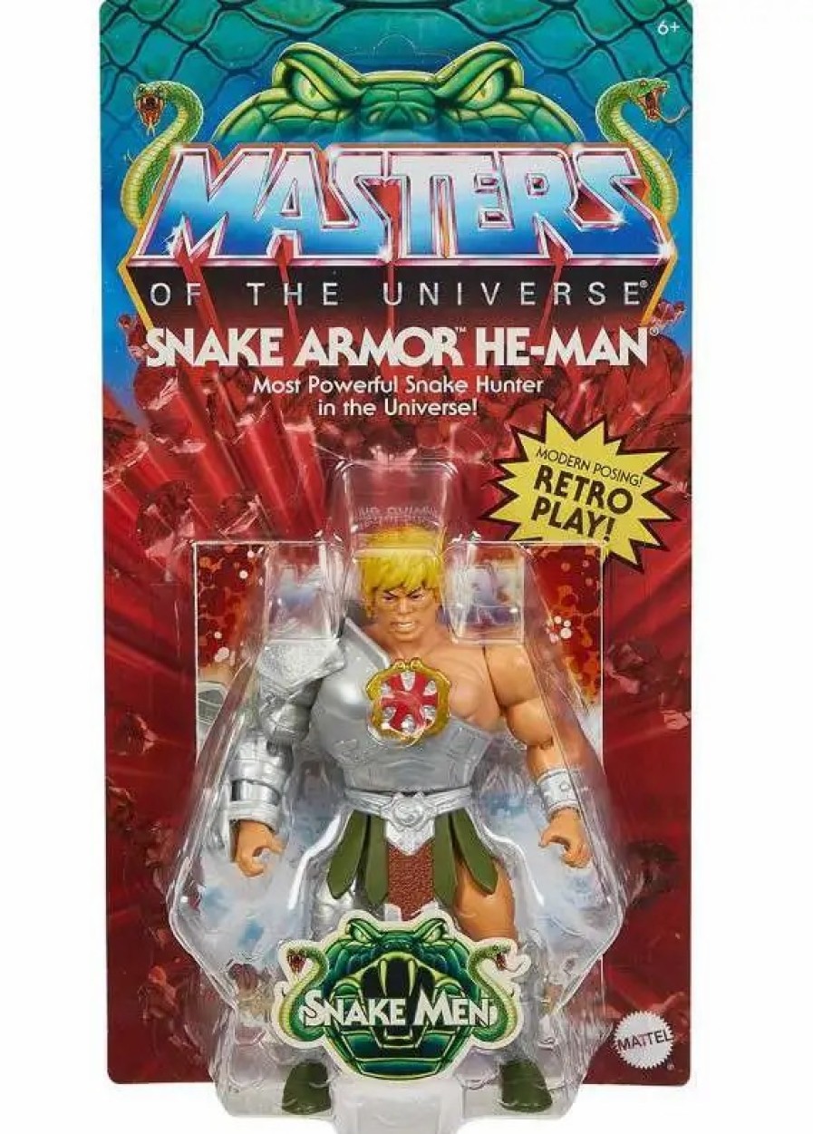 All Brands Mattel | Masters Of The Universe Origins Snake Armor He-Man Action Figure