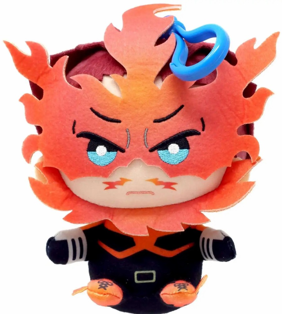 All Brands BanPresto | My Hero Academia The Amazing Heroes World Heroes Mission Tomonui Plush Series 2 Endeavor Plush Hanger