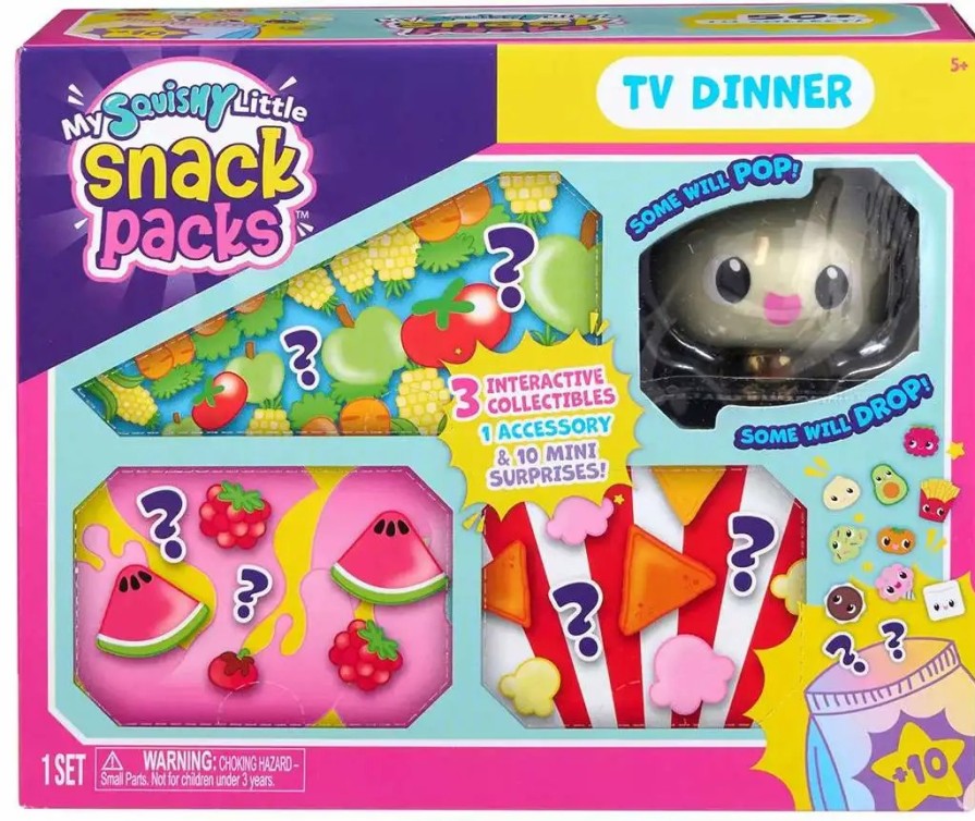 All Brands WowWee | My Squishy Little Snack Packs Tv Dinner Dart Mystery Pack