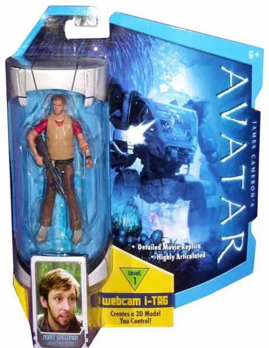 All Brands Mattel Toys | James Cameron'S Avatar Norm Spellman Action Figure [Damaged Package]