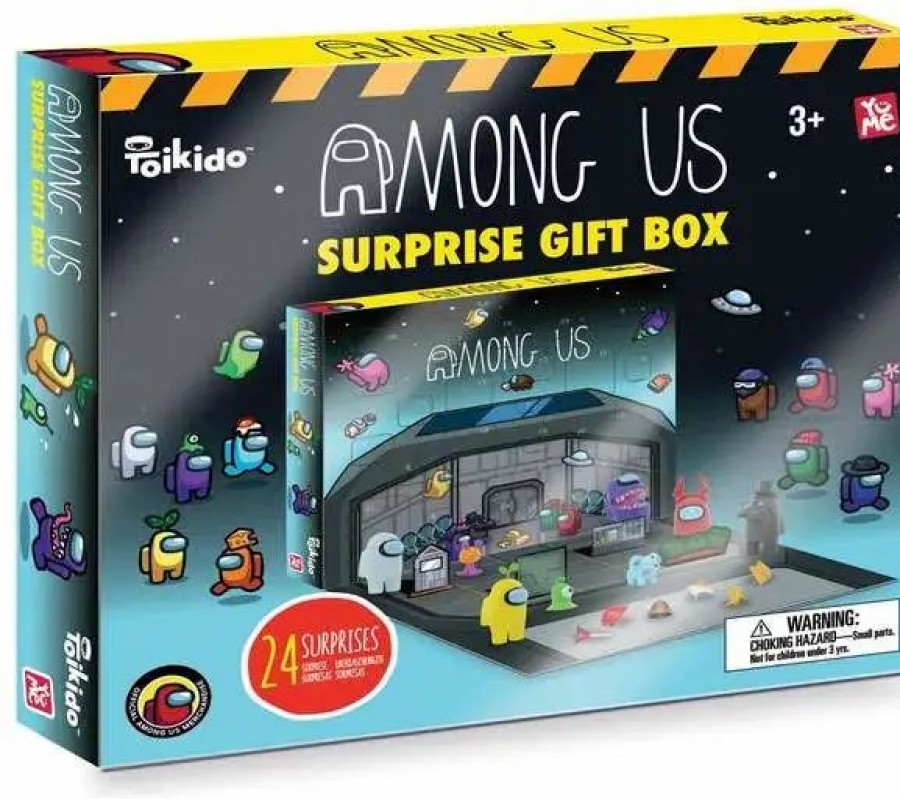 All Brands YuMe Toys | Among Us Advent Calendar Surprise Gift Box [24 Surprises!]